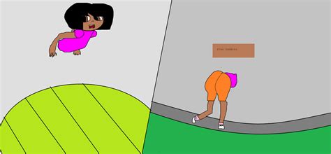 dora the explorer butt